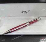 AAA Quality Replica Mont Blanc Joseph 2 Limited Edition Ballpoint Silver Red Pen